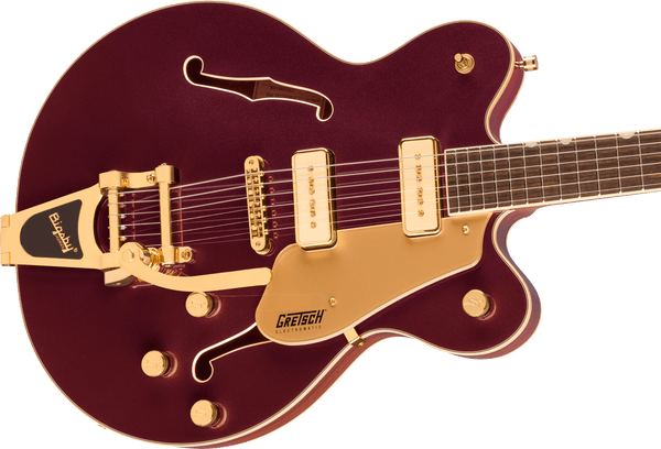 Gretsch Electromatic Pristine LTD Center Block Double-Cut with Bigsby Laurel Fingerboard Dark Cherry Metallic