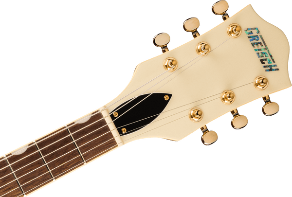 Gretsch Electromatic Pristine LTD Center Block Double-Cut with Bigsby Laurel Fingerboard White Gold