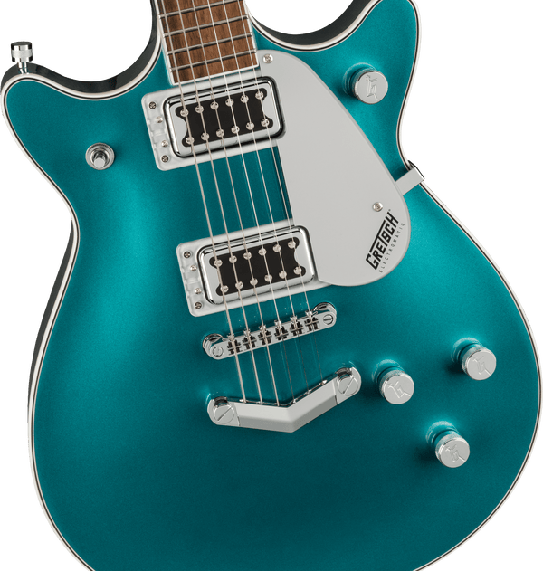Gretsch G5222 Electromatic Double Jet BT with V-Stoptail Laurel Fingerboard Ocean Turquoise