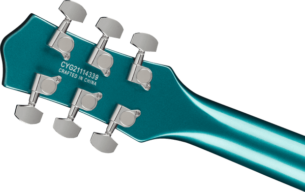 Gretsch G5222 Electromatic Double Jet BT with V-Stoptail Laurel Fingerboard Ocean Turquoise