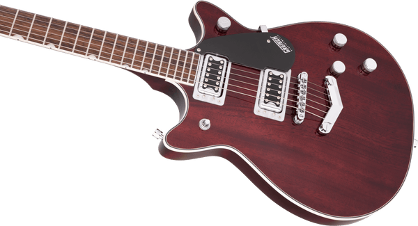 Gretsch G5222 Electromatic Double Jet BT with V-Stoptail Laurel Fingerboard Walnut Stain