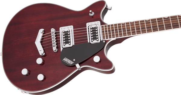Gretsch G5222 Electromatic Double Jet BT with V-Stoptail Laurel Fingerboard Walnut Stain