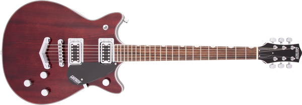 Gretsch G5222 Electromatic Double Jet BT with V-Stoptail Laurel Fingerboard Walnut Stain