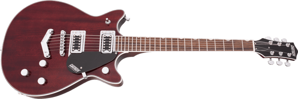 Gretsch G5222 Electromatic Double Jet BT with V-Stoptail Laurel Fingerboard Walnut Stain