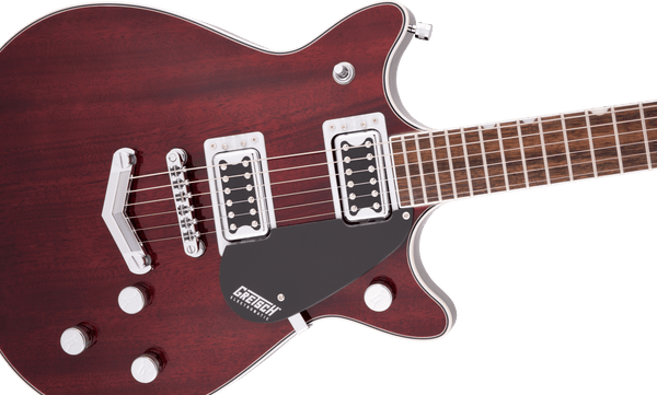 Gretsch G5222 Electromatic Double Jet BT with V-Stoptail Laurel Fingerboard Walnut Stain