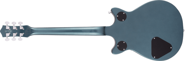 Gretsch G5222 Electromatic Double Jet BT with V-Stoptail Laurel Fingerboard Jade Grey Metallic