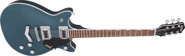 Gretsch G5222 Electromatic Double Jet BT with V-Stoptail Laurel Fingerboard Jade Grey Metallic