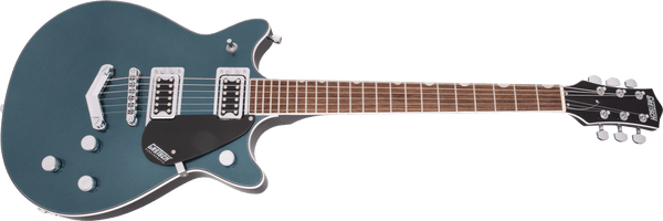 Gretsch G5222 Electromatic Double Jet BT with V-Stoptail Laurel Fingerboard Jade Grey Metallic