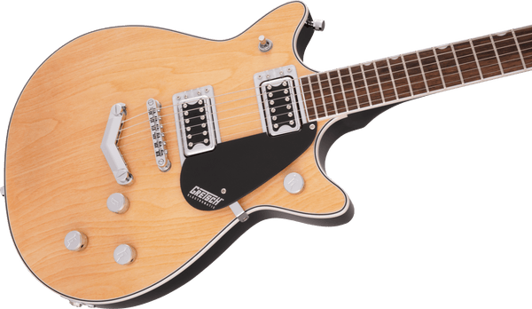 Gretsch G5222 Electromatic Double Jet BT with V-Stoptail Laurel Fingerboard Aged Natural