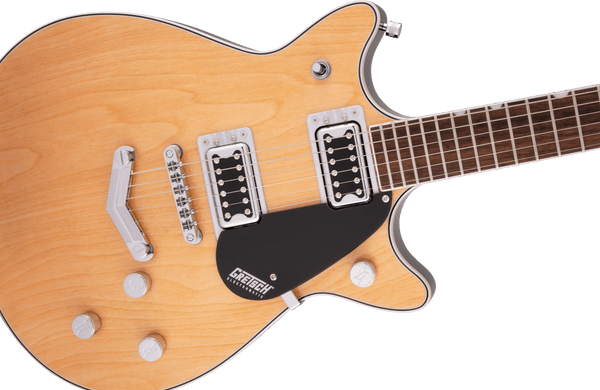 Gretsch G5222 Electromatic Double Jet BT with V-Stoptail Laurel Fingerboard Aged Natural