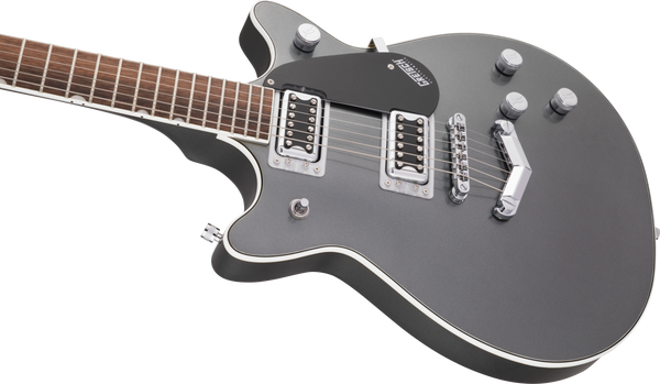 Gretsch G5222 Electromatic Double Jet BT with V-Stoptail Laurel Fingerboard London Grey