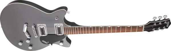Gretsch G5222 Electromatic Double Jet BT with V-Stoptail Laurel Fingerboard London Grey