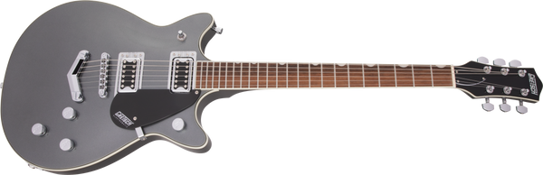 Gretsch G5222 Electromatic Double Jet BT with V-Stoptail Laurel Fingerboard London Grey