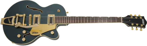 Gretsch G5655TG Electromatic Center Block Jr. Single-Cut with Bigsby and Gold Hardware Laurel Fingerboard Cadillac Green