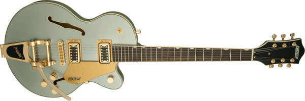 Gretsch G5655TG Electromatic Center Block Jr. Single-Cut with Bigsby and Gold Hardware Laurel Fingerboard Aspen Green