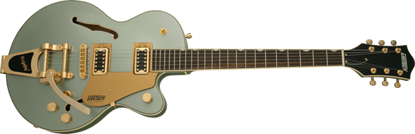Gretsch G5655TG Electromatic Center Block Jr. Single-Cut with Bigsby and Gold Hardware Laurel Fingerboard Aspen Green