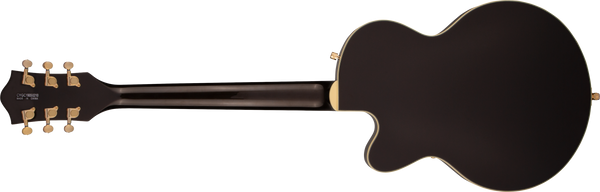 Gretsch G5655TG Electromatic Center Block Jr. Single-Cut with Bigsby and Gold Hardware Laurel Fingerboard Black Gold