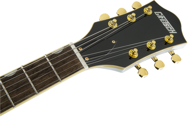 Gretsch G5655TG Limited Edition Electromatic Center Block Jr. Single-Cut with Bigsby and Gold Hardware Laurel Fingerboard Snow Crest White