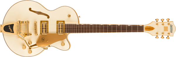 Gretsch Electromatic Chris Rocha Broadkaster Jr. Center Block Rosewood Fingerboard Vintage White