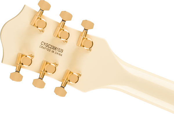 Gretsch Electromatic Chris Rocha Broadkaster Jr. Center Block Rosewood Fingerboard Vintage White