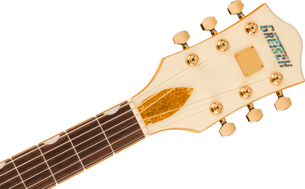 Gretsch Electromatic Chris Rocha Broadkaster Jr. Center Block Rosewood Fingerboard Vintage White