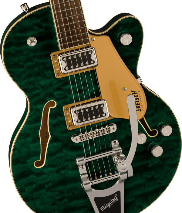 Gretsch G5655T-QM Electromatic Center Block Jr. Single-Cut Quilted Maple with Bigsby Mariana