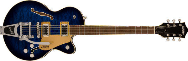 Gretsch G5655T-QM Electromatic Center Block Jr. Single-Cut Quilted Maple with Bigsby Hudson Sky