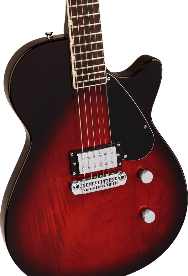 Gretsch Electromatic Jet Club 1 Pickup Rosewood Fingerboard Claret Burst