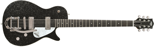 Gretsch G5265 Electromatic Jet Baritone with Bigsby Rosewood Fingerboard Black Sparkle