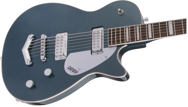 Gretsch G5260 Electromatic Jet Baritone with V-Stoptail Laurel Fingerboard Jade Grey Metallic