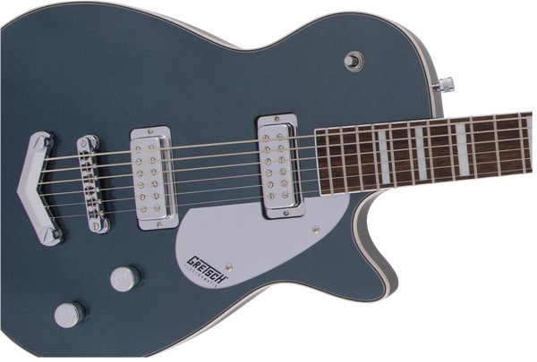 Gretsch G5260 Electromatic Jet Baritone with V-Stoptail Laurel Fingerboard Jade Grey Metallic