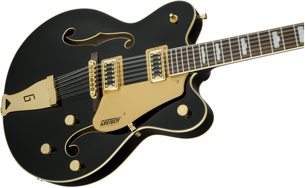 Gretsch G5422G-12 Electromatic Hollow Body Double-Cut 12-String with Gold Hardware Black