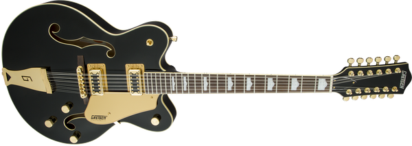 Gretsch G5422G-12 Electromatic Hollow Body Double-Cut 12-String with Gold Hardware Black