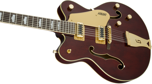 Gretsch G5422G-12 Electromatic Hollow Body Double-Cut 12-String with Gold Hardware Walnut Stain