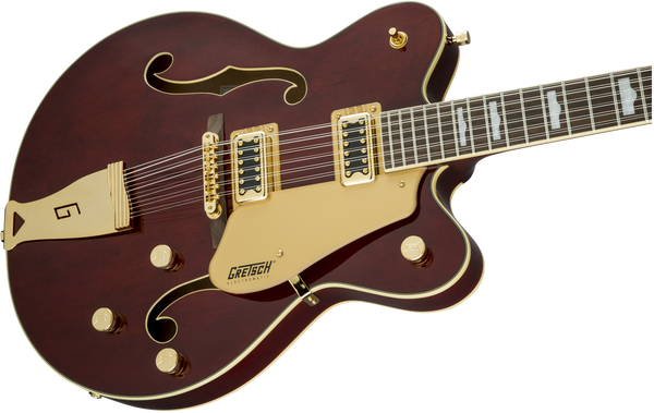 Gretsch G5422G-12 Electromatic Hollow Body Double-Cut 12-String with Gold Hardware Walnut Stain