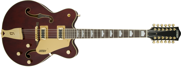 Gretsch G5422G-12 Electromatic Hollow Body Double-Cut 12-String with Gold Hardware Walnut Stain
