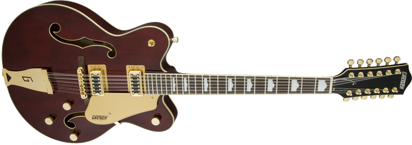Gretsch G5422G-12 Electromatic Hollow Body Double-Cut 12-String with Gold Hardware Walnut Stain