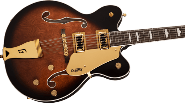 Gretsch G5422G-12 Electromatic Classic Hollow Body Double-Cut 12-String with Gold Hardware Laurel Fingerboard Single Barrel Burst