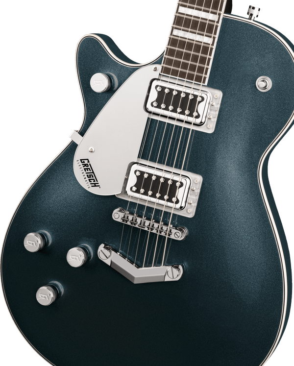 Gretsch G5220LH Electromatic Jet BT Single-Cut with V-Stoptail Left-Handed Laurel Fingerboard Jade Grey Metallic