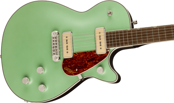 Gretsch G5210-P90 Electromatic Jet Two 90 Single-Cut with Wraparound Laurel Fingerboard Broadway Jade