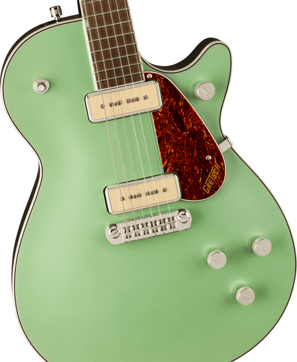 Gretsch G5210-P90 Electromatic Jet Two 90 Single-Cut with Wraparound Laurel Fingerboard Broadway Jade