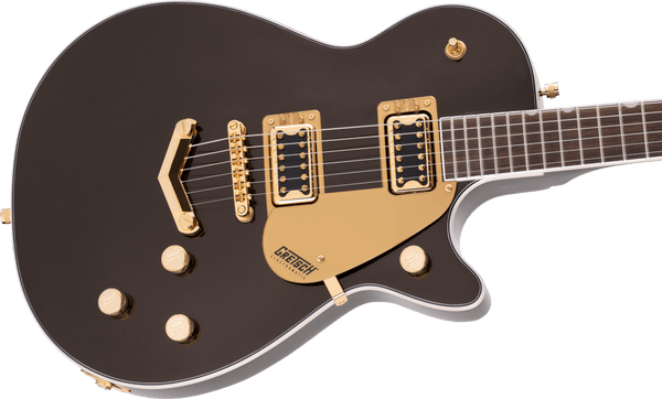Gretsch G5220G Electromatic Jet BT Single-Cut with V-Stoptail and Gold Hardware FSR Laurel Fingerboard Black Gold