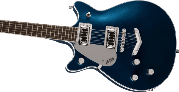 Gretsch G5232LH Electromatic Double Jet FT with V-Stoptail Left-Handed Laurel Fingerboard Midnight Sapphire
