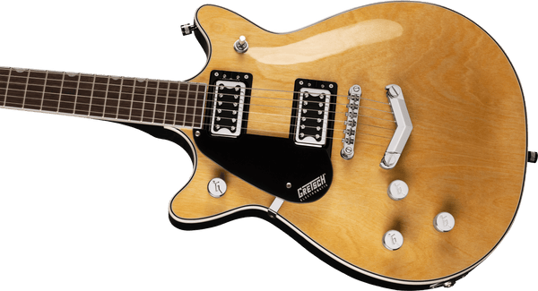 Gretsch G5222LH Electromatic Double Jet BT with V-Stoptail Left-Handed Laurel Fingerboard Natural