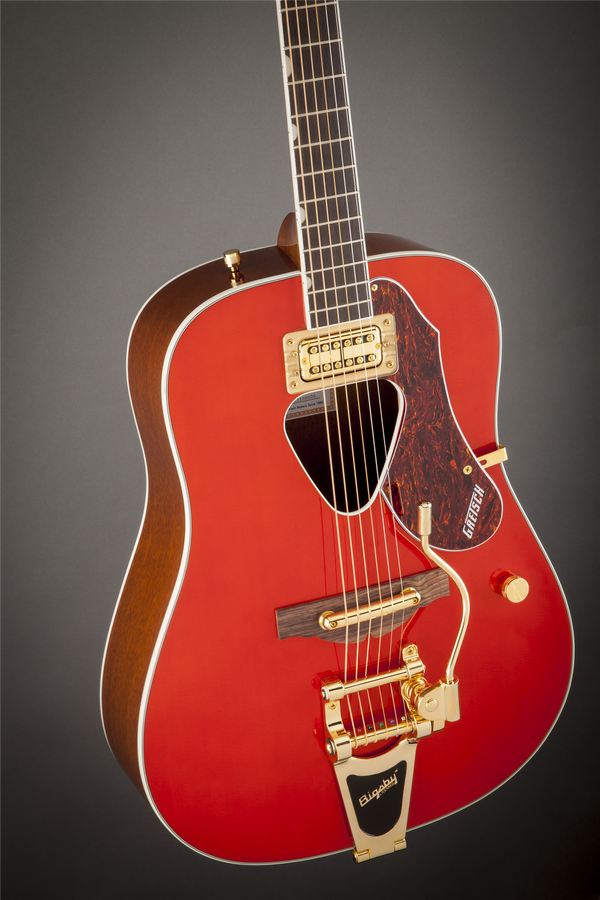 Gretsch G5034TFT Rancher Fideli-Tron Pickup Bigsby Tailpiece Savannah Sunset