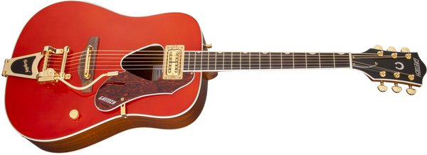 Gretsch G5034TFT Rancher Fideli-Tron Pickup Bigsby Tailpiece Savannah Sunset