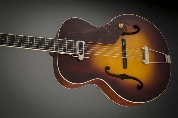 Gretsch G9555 New Yorker Archtop Guitar with Pickup Semi-gloss Vintage Sunburst