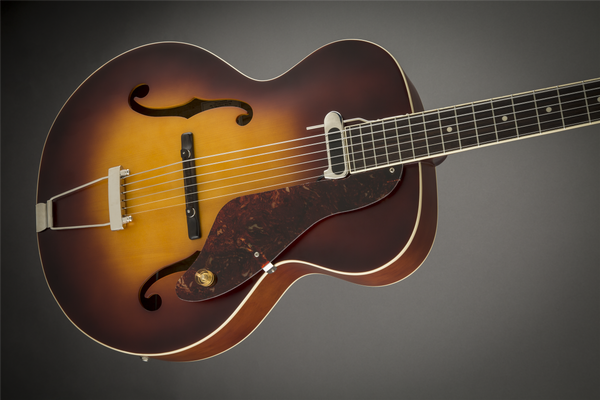 Gretsch G9555 New Yorker Archtop Guitar with Pickup Semi-gloss Vintage Sunburst