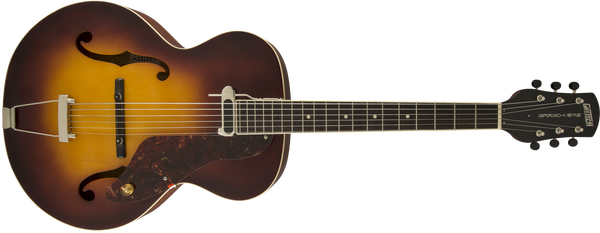 Gretsch G9555 New Yorker Archtop Guitar with Pickup Semi-gloss Vintage Sunburst