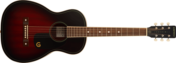 Gretsch Jim Dandy Parlor Walnut Fingerboard Black Pickguard Deep Cherry Burst
